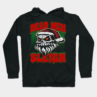 Santa Skull Dead Men Sleigh Hoodie